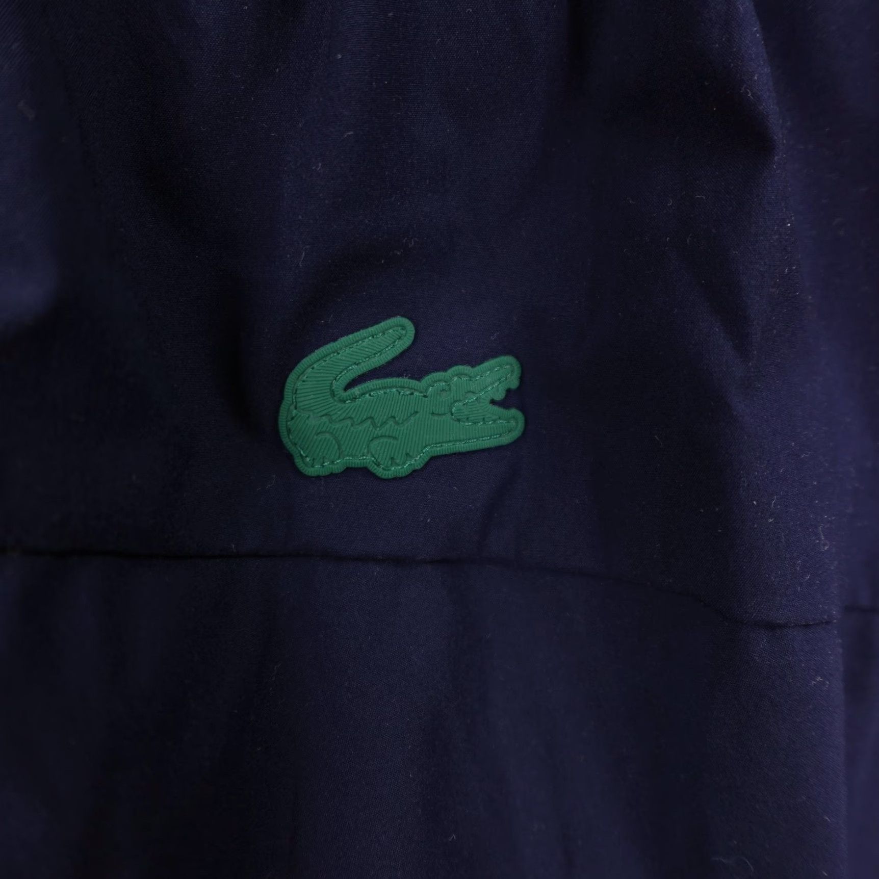 Lacoste Lacoste Pants Womens Small 38 Blue Green Colorblock Windbreaker Track Joggers Size 28" / US 6 / IT 42 - 7 Thumbnail