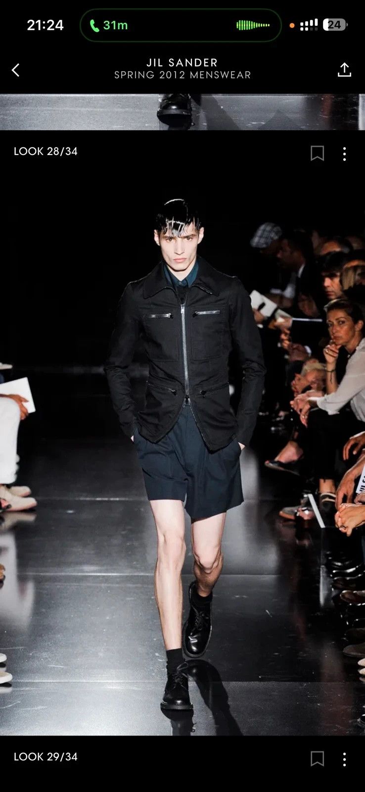 Jil Sander S/S 2012 Jil Sander by Raf Simons multi pocket jacket Size US M / EU 48-50 / 2 - 2 Thumbnail