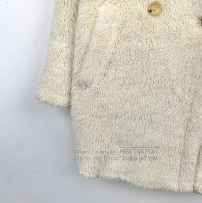 Max Mara MaxMara White Alpaca Wool Women's Coat . Size S / US 4 / IT 40 - 4 Thumbnail