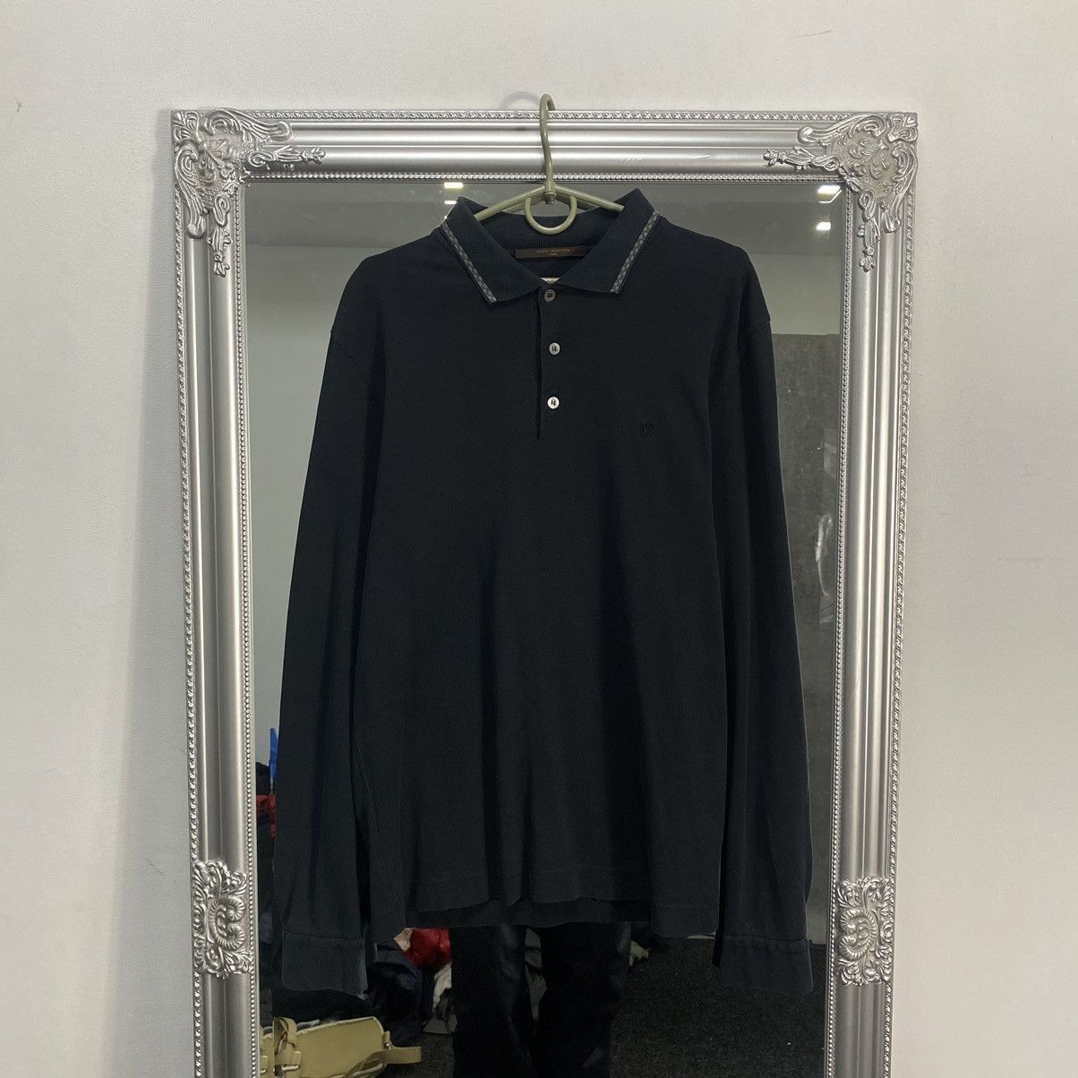Louis Vuitton Louis Vuitton Long Sleeve polo Size US XL / EU 56 / 4 - 1 Thumbnail