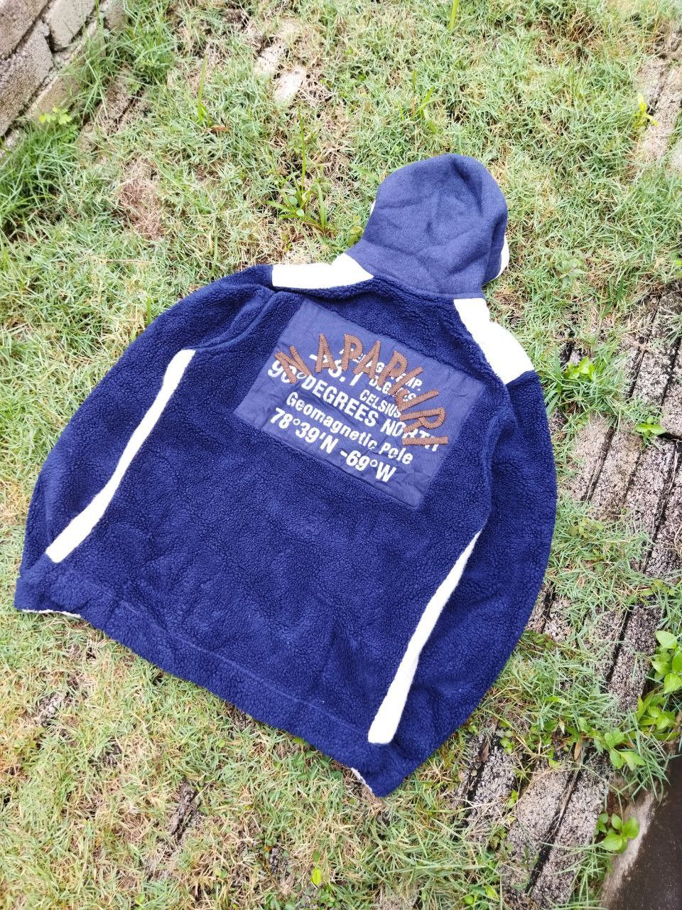 Napapijri Napapijri Geographic Boydell Sherpa Fleece Hoodie Size US L / EU 52-54 / 3 - 2 Thumbnail