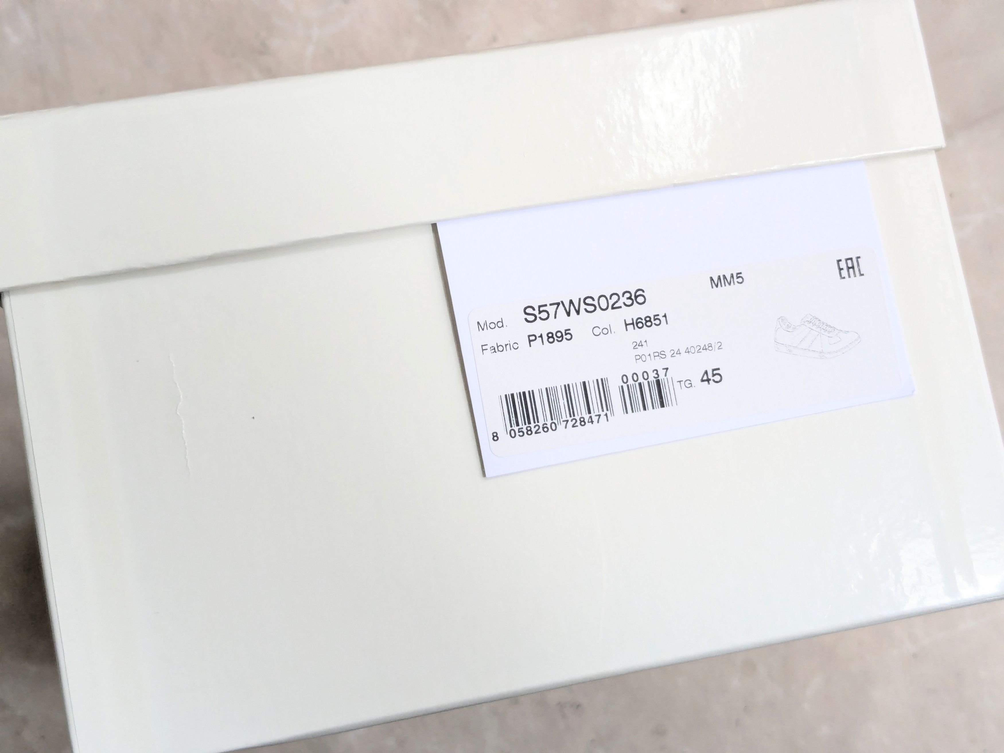 Maison Margiela Maison Margiela GAT Replica Black 12 45 Gum Low Size US 12 / EU 45 - 19 Thumbnail