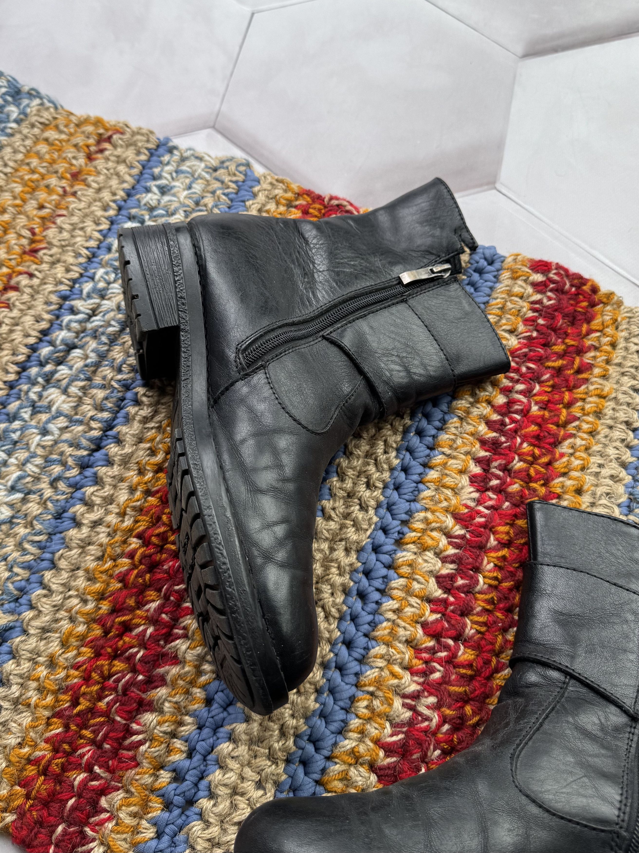 Vintage Vintage Leather Boots Size US 9 / IT 39 - 5 Thumbnail