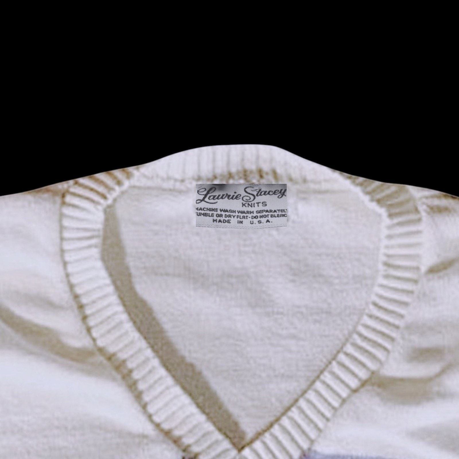 NBDN Nobrandedon Laurie Stacey Vintage Sweater/Vest | Size L Size US L / EU 52-54 / 3 - 3 Thumbnail
