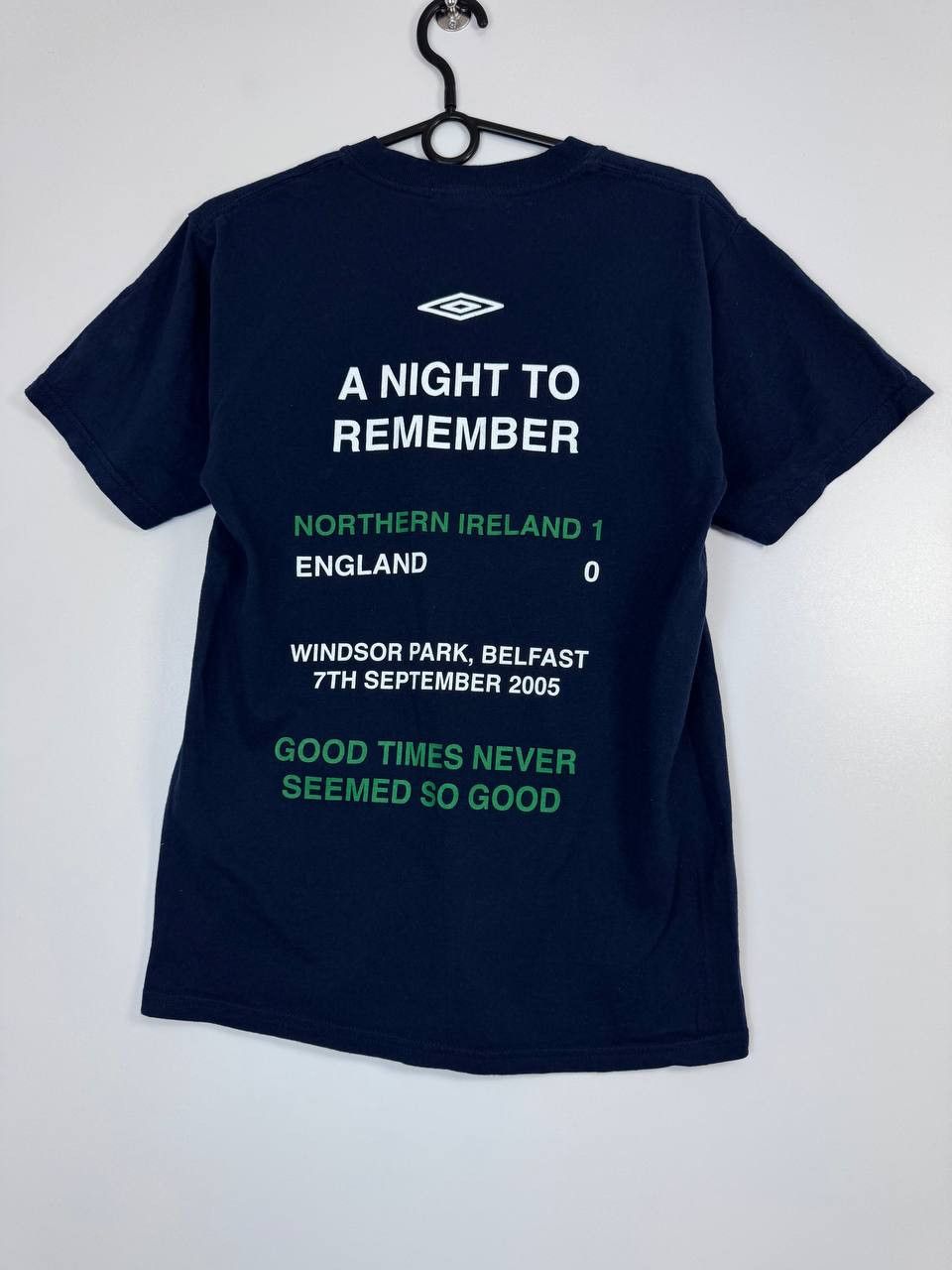Umbro Northern Ireland 2005 Umbro T Shirt Football Match Size S Size US S / EU 44-46 / 1 - 5 Thumbnail