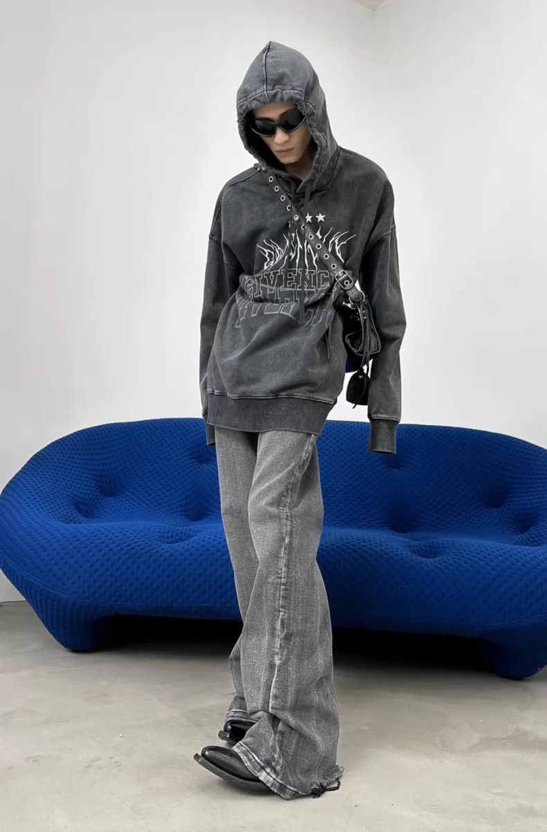 Balenciaga Balenciaga size S Slight Flare Denim Pants Size US 27 - 2 Thumbnail