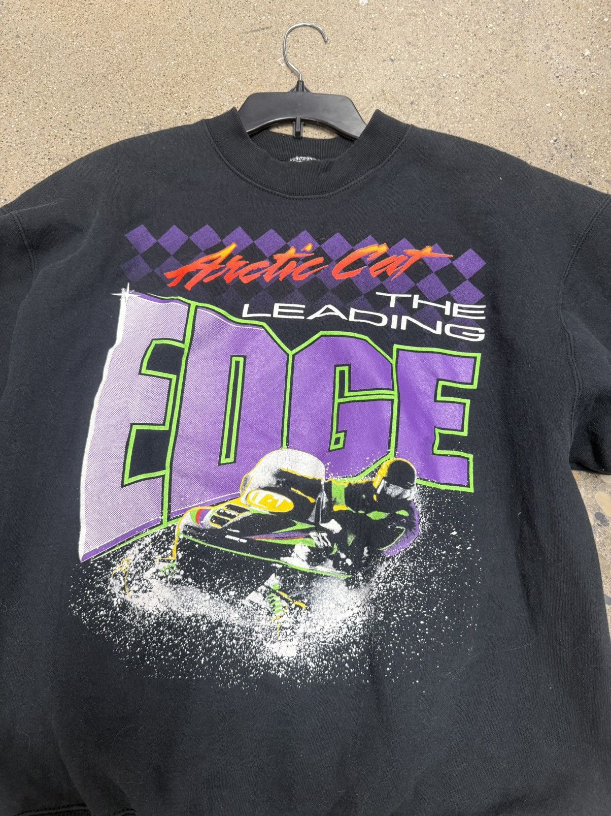 Fruit Of The Loom Vintage 90s Arctic Cat Snowmobile Crewneck Sweatshirt XL USA Size US XL / EU 56 / 4 - 2 Thumbnail
