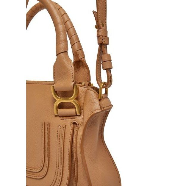 Chloe Chloe Small Hobo Light Tan Grained Leather Shoulder Bag New Size ONE SIZE - 6 Thumbnail