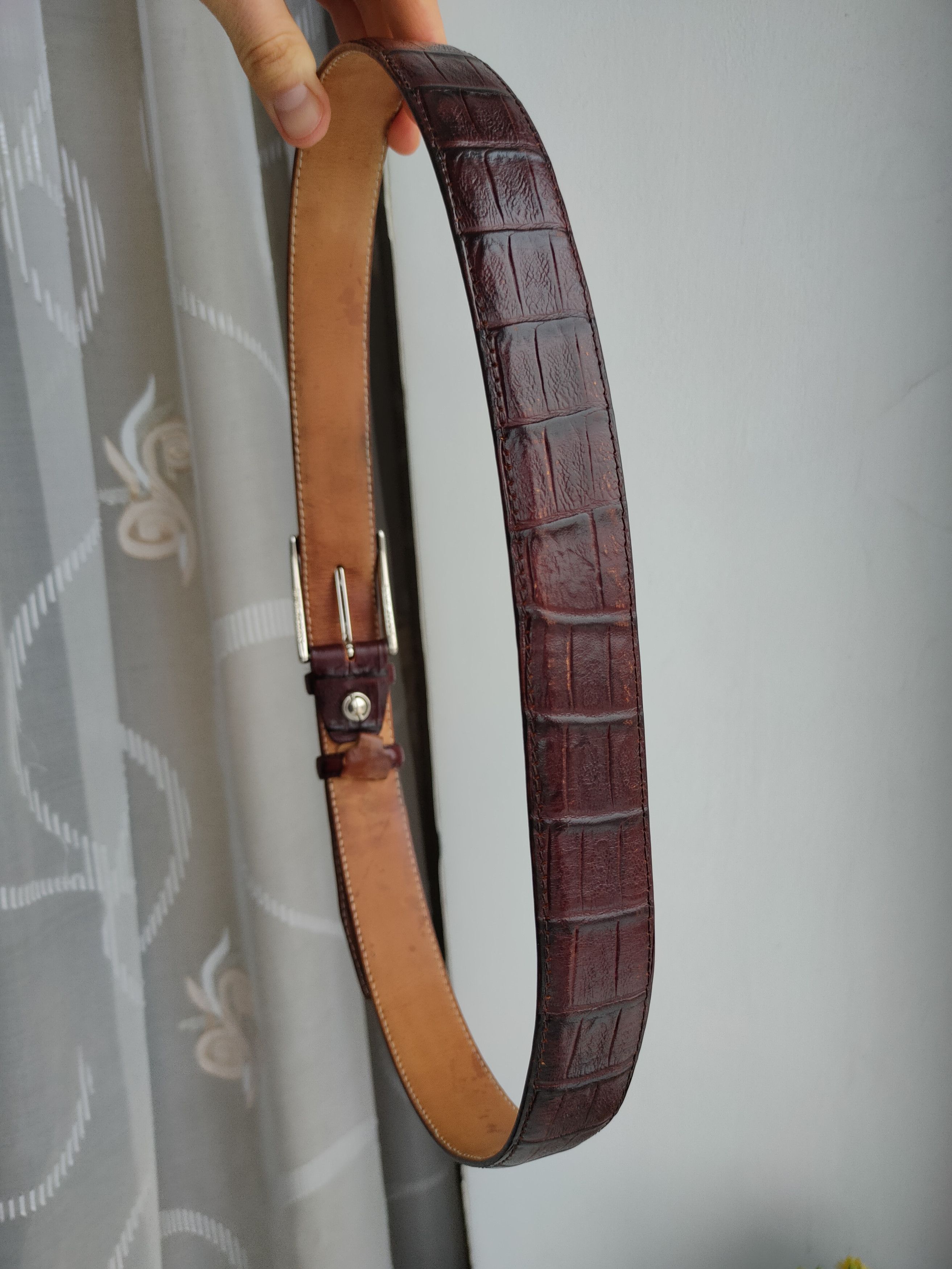 Vintage Robert Charles Vintage Leather Belts Men's Made in Italy Size ONE SIZE - 4 Thumbnail