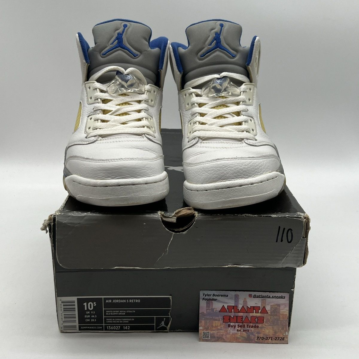 Jordan Brand Air Jordan 5 Stealth Size US 10.5 / EU 43-44 - 2 Thumbnail