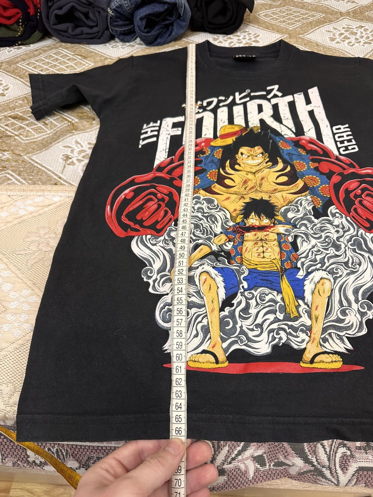 Anime 🔥 One Piece Gear Forth Monkey Luffy Anime Vintage T Shirt Size US S / EU 44-46 / 1 - 10 Thumbnail