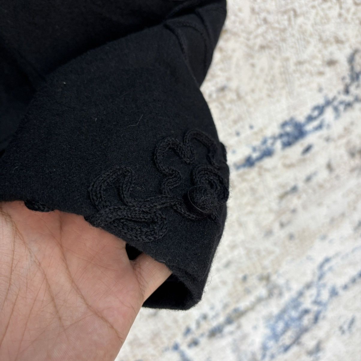 Issey Miyake ISSEY MIYAKI I.S Embroidered Pattern Wool Jacket Size US M / EU 48-50 / 2 - 7 Thumbnail