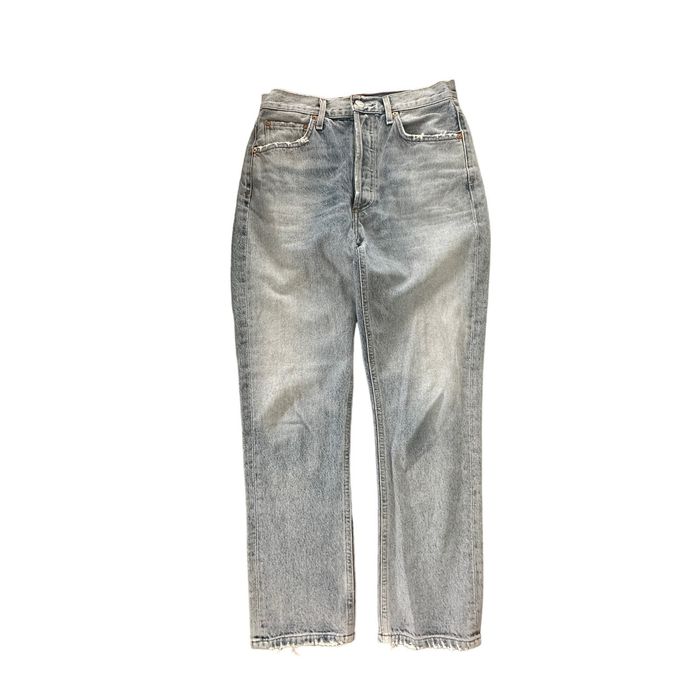 Agolde AGOLDE Riley High Rise Straight Crop Jean Vanished Grailed