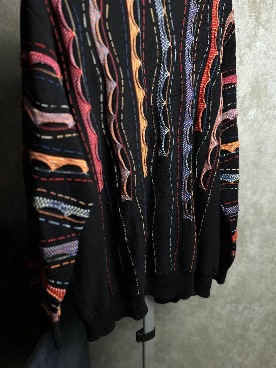 Other Montechiaro Italy Knit Sweater Coogi Style Y2K Size US L / EU 52-54 / 3 - 5 Thumbnail