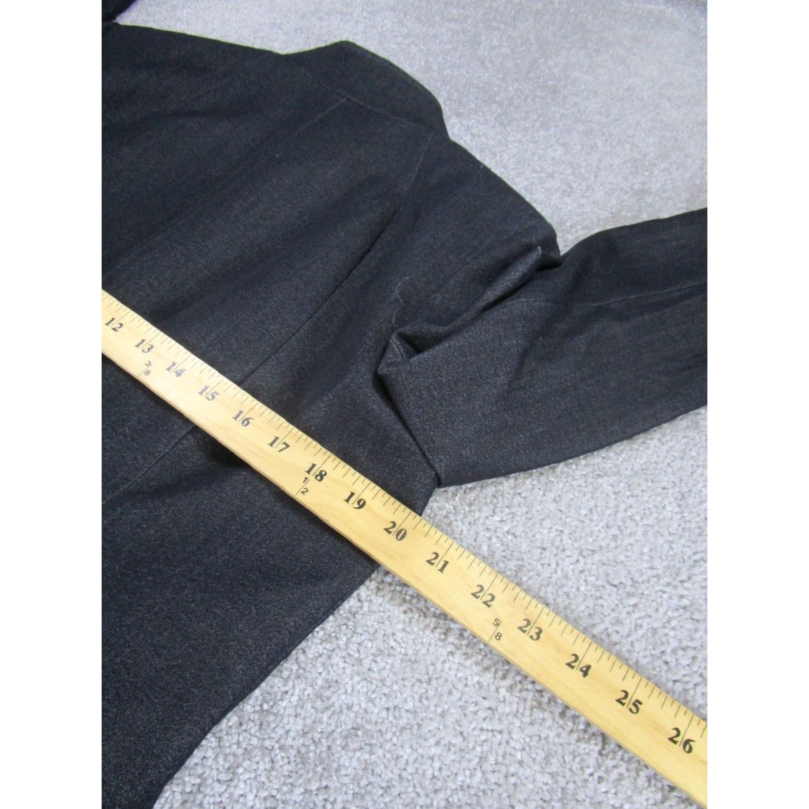 Vintage Tahari Jacket Womens 14 Gray Basic Button Up Size XL / US 12-14 / IT 48-50 - 5 Thumbnail