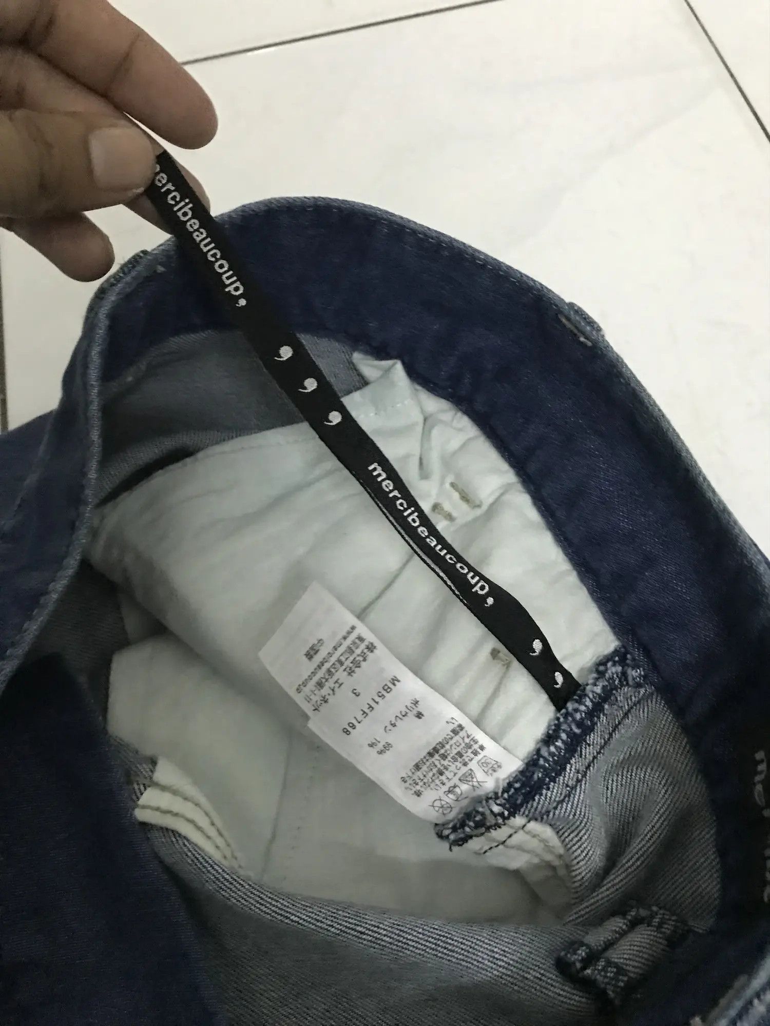 Issey Miyake Mercibeaucoup Issey Miyake Denim Size US 33 - 13 Thumbnail