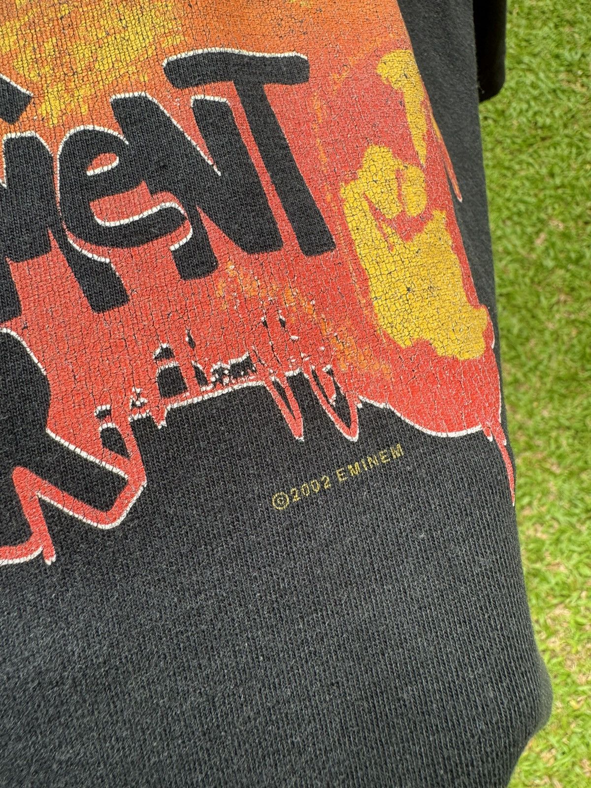 Eminem × Rap Tees × Vintage Vintage 2002 Eminem The Anger Management Tour tees Size US L / EU 52-54 / 3 - 2 Thumbnail