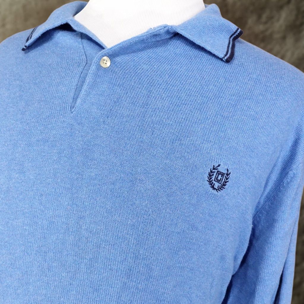 Chaps CHAPS BLUE LONG SLEEVE PULLOVER SWEATER MENS SIZE 2XL XXL Size US XXL / EU 58 / 5 - 1 Thumbnail