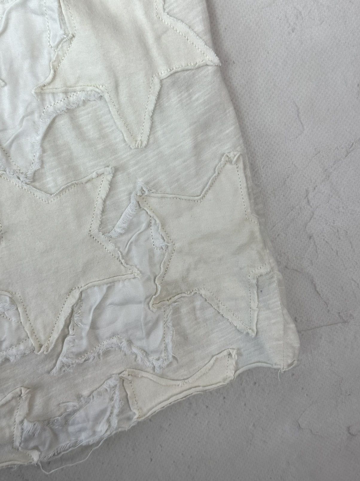 Diesel Vintage Diesel Stars Ivory Sleeveless Top Size L / US 10 / IT 46 - 6 Thumbnail