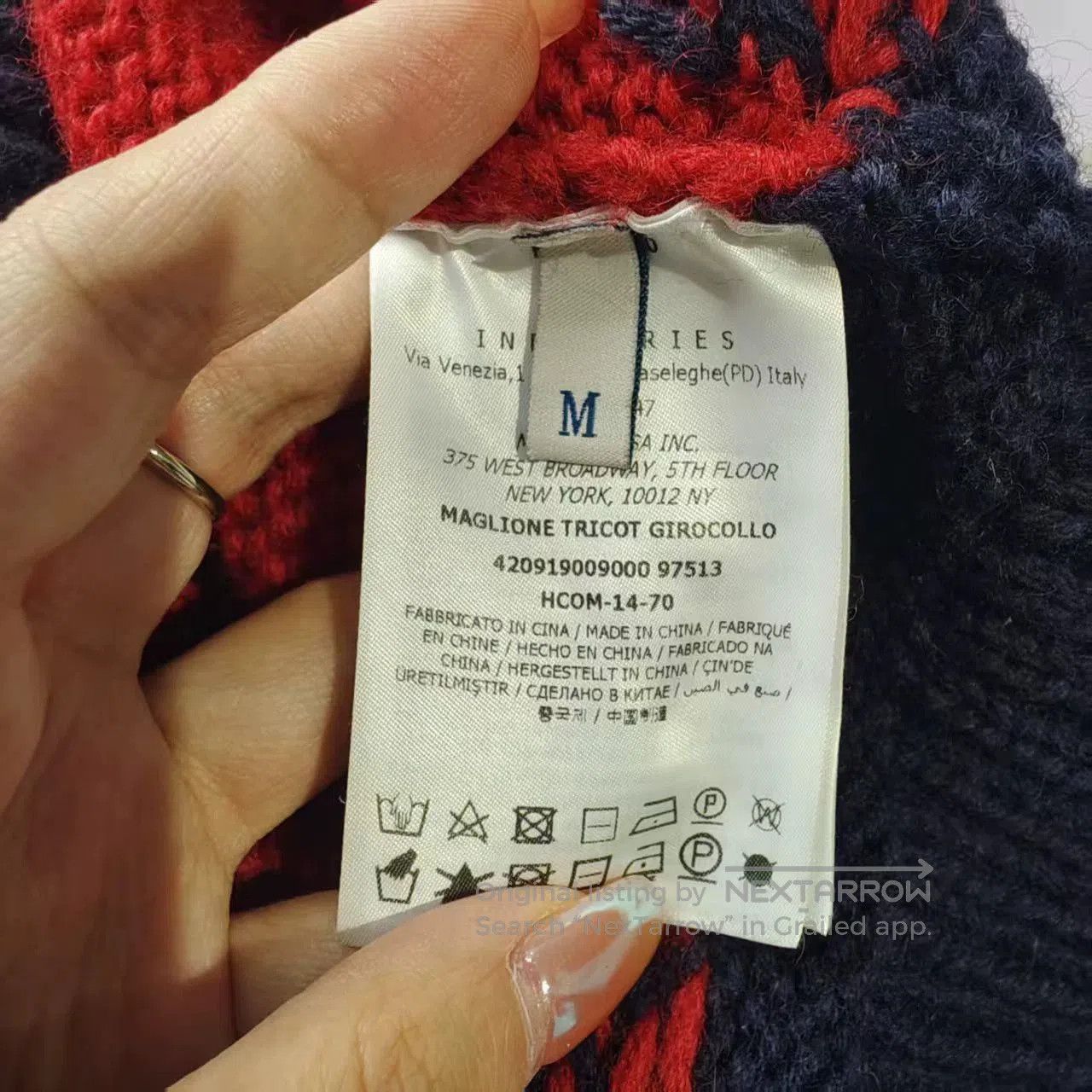 Moncler moncler wool sweater with vibrant color pattern. Size US M / EU 48-50 / 2 - 5 Thumbnail