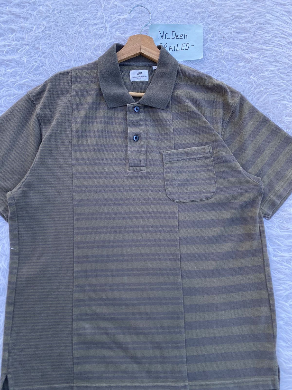 Engineered Garments Rare Engineered Garments Polo Tee Size US L / EU 52-54 / 3 - 7 Thumbnail