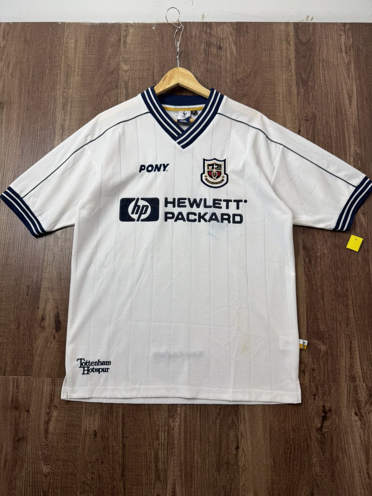 PONY VINTAGE 97-99 TOTTENHAM HOTSPUR HOME JERSEY Size US M / EU 48-50 / 2 - 2 Thumbnail
