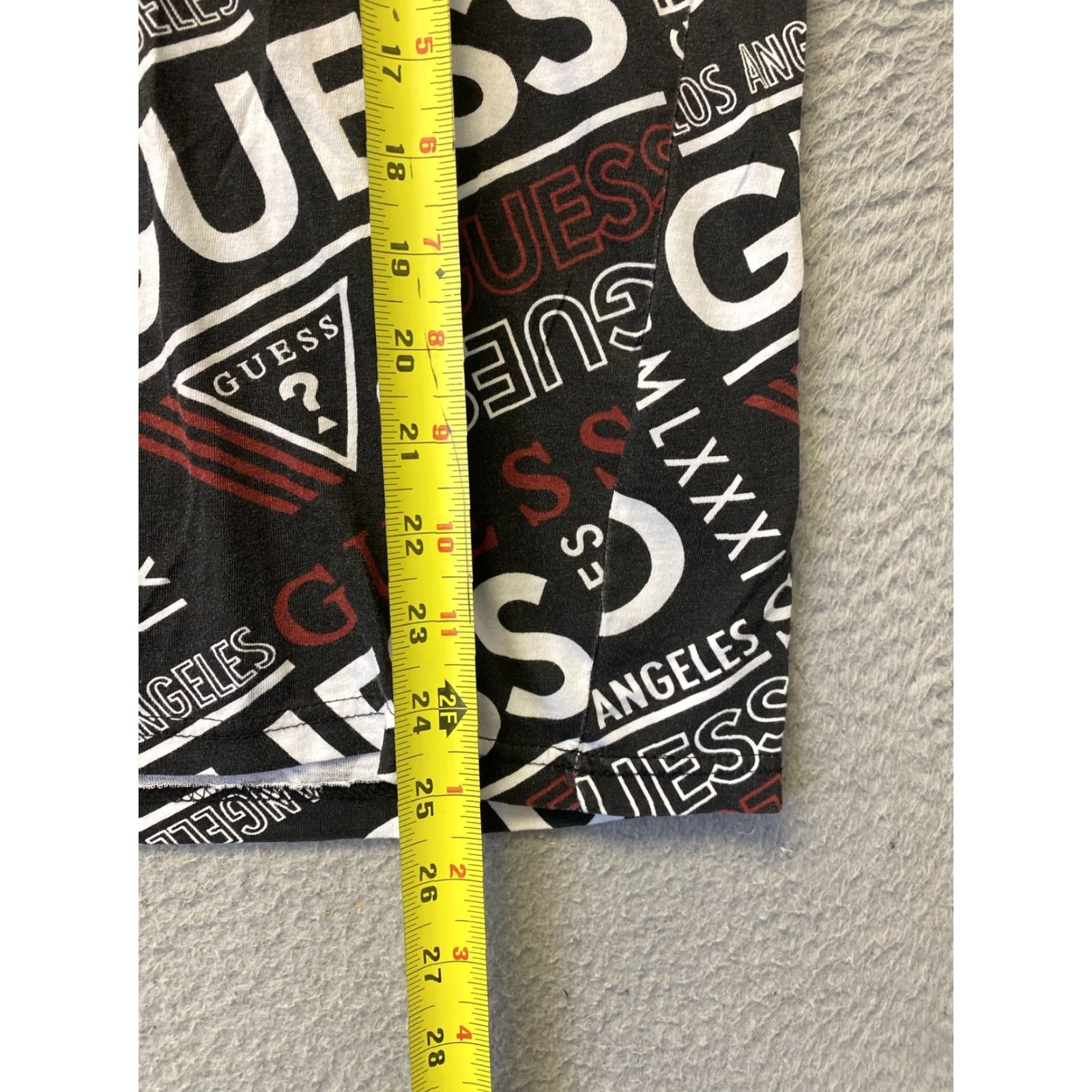 Guess GUESS Black Graphic Shirt Mens M Short Sleeve Logo Hip Hop Size US M / EU 48-50 / 2 - 5 Thumbnail