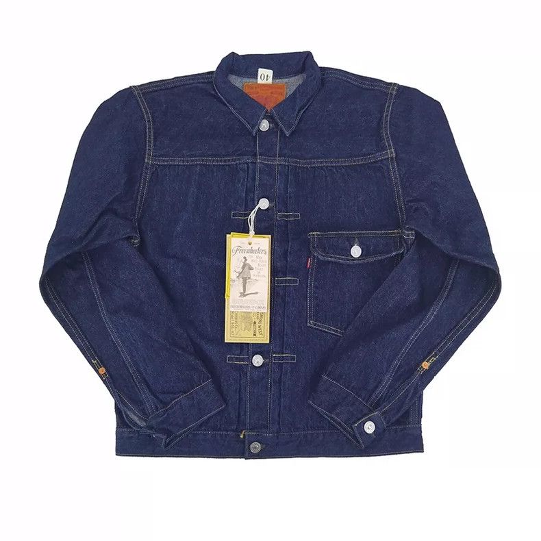 Freewheelers Freewheelers 1946-47 Denim Jacket Size Options- DMC Size US M / EU 48-50 / 2 - 1 Thumbnail