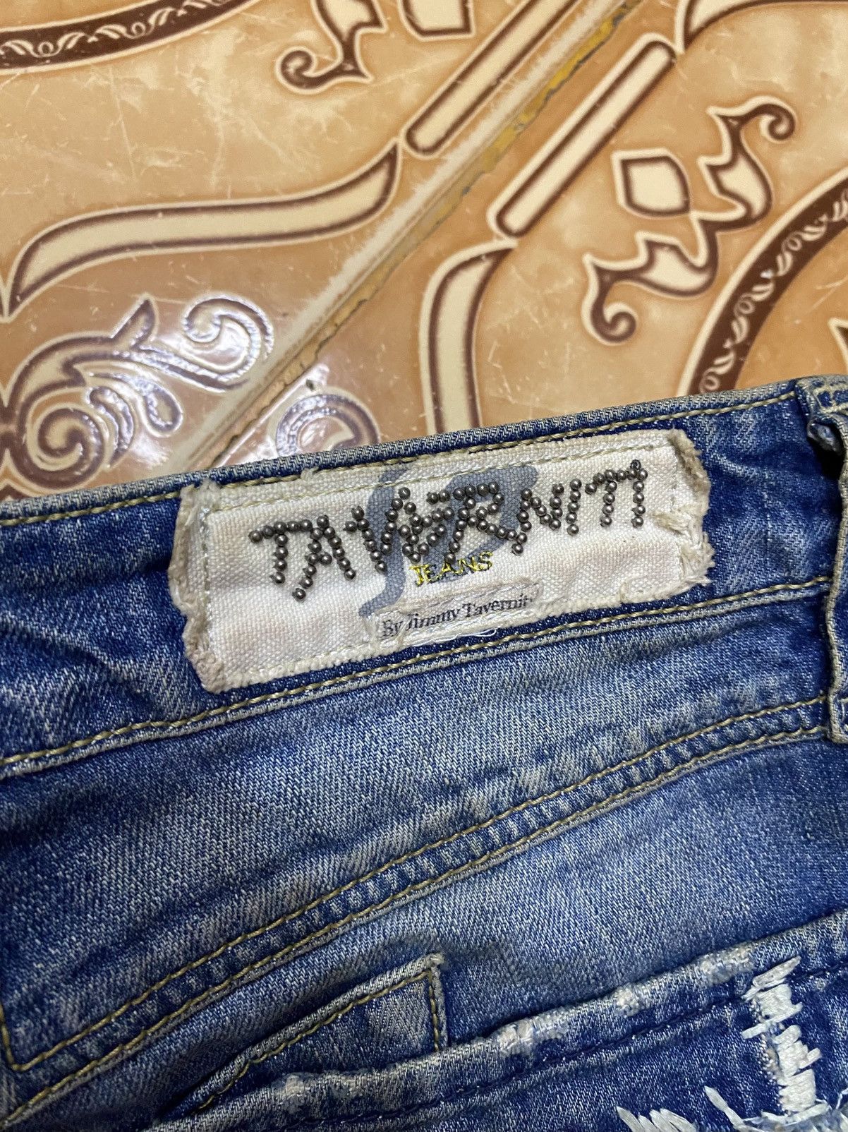 Japanese Brand Vintage Y2K Style Taverniti So Jeans Size US 30 / EU 46 - 4 Thumbnail