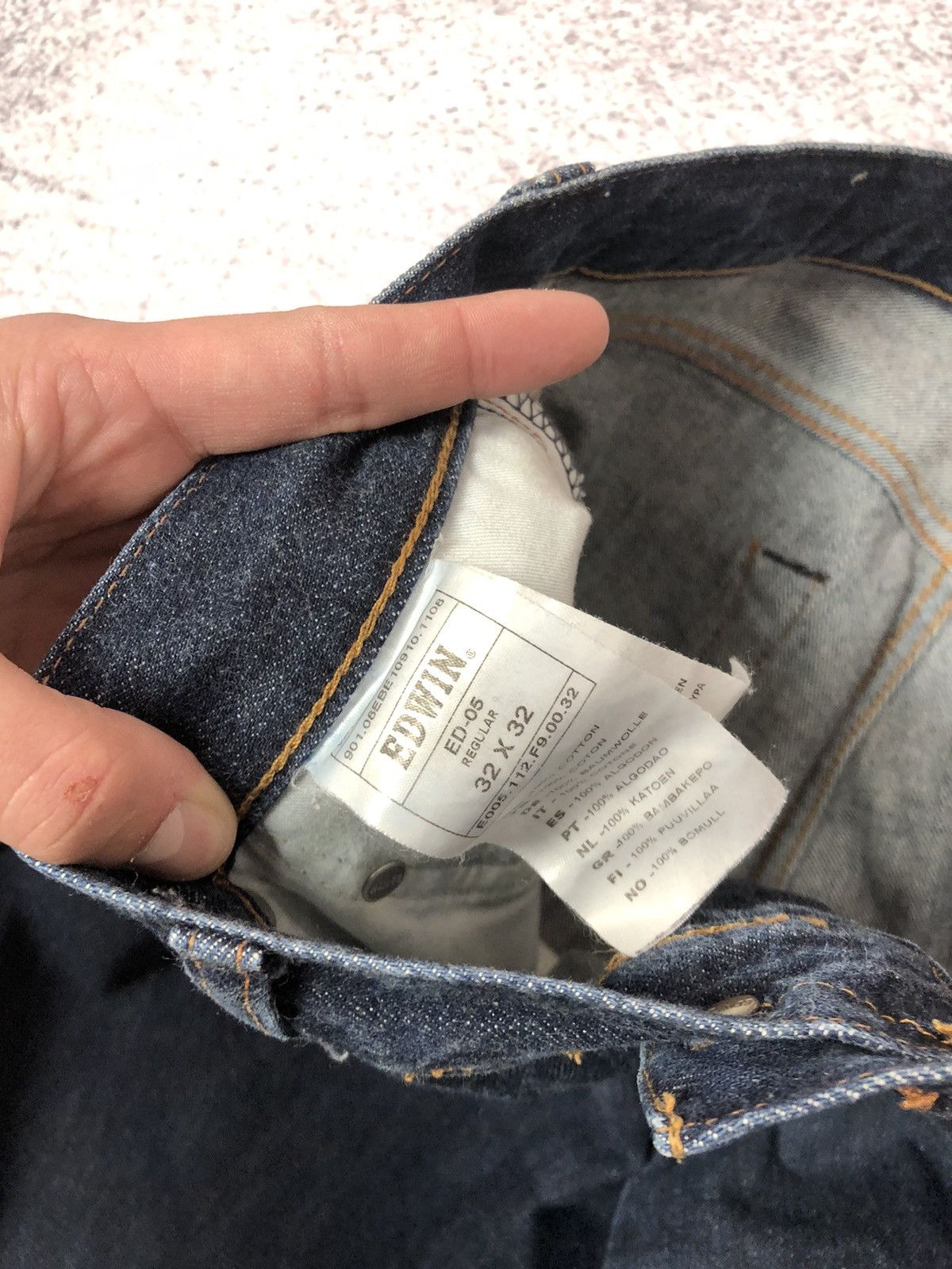 Edwin × Vintage Men’s jeans Edwin size 32 casual y2k Size US 32 / EU 48 - 4 Thumbnail