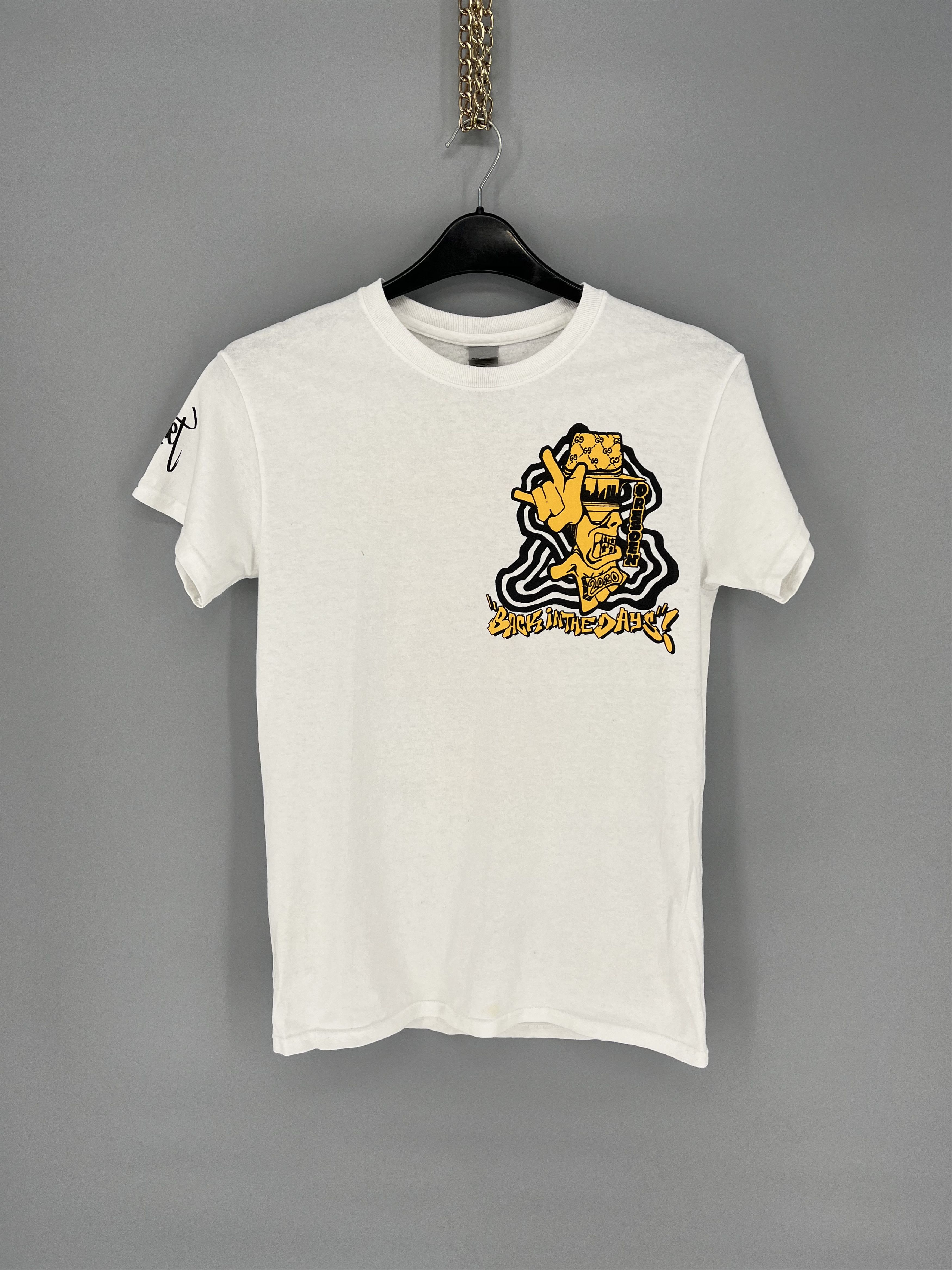 Japanese Brand Vintage Y2K ADULT “ BACK IN THE DAYS “ Humor Tee Size US S / EU 44-46 / 1 - 1 Thumbnail