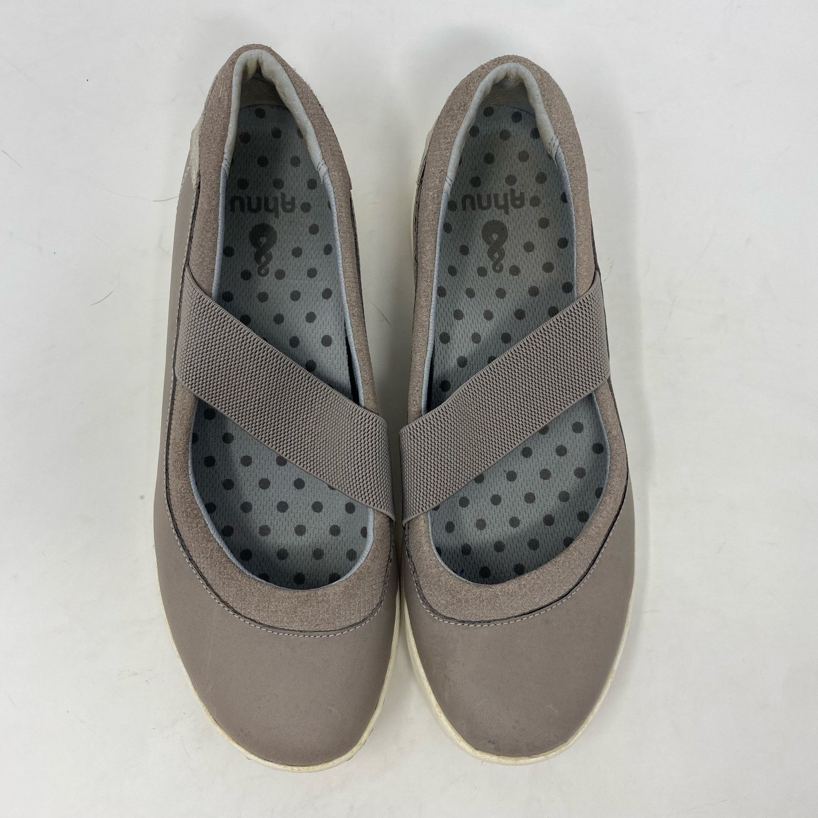 Other Ahnu Tan Taupe Loafer Elastic Mary Jane Strap Suede Size 8 Size US 8 / IT 38 - 5 Thumbnail