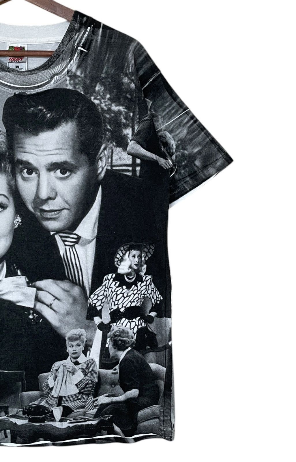 Vintage Vintage Movie I Love Lucy Fullprint T-shirt 1990s Size US L / EU 52-54 / 3 - 4 Thumbnail