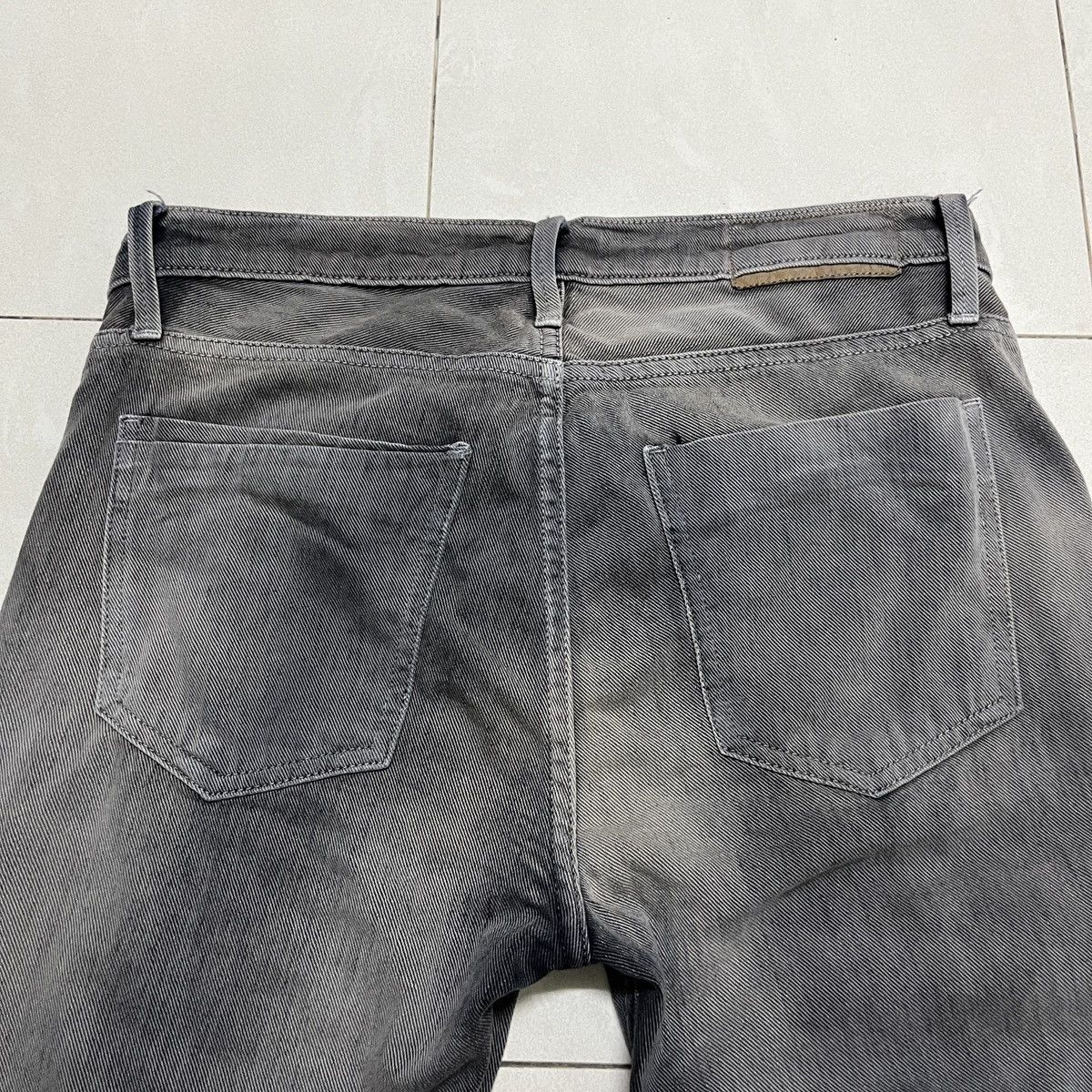 In The Attic × PPFM × THVM Punk Faded Black Thvm/Them Jeans Size US 28 / EU 44 - 11 Thumbnail