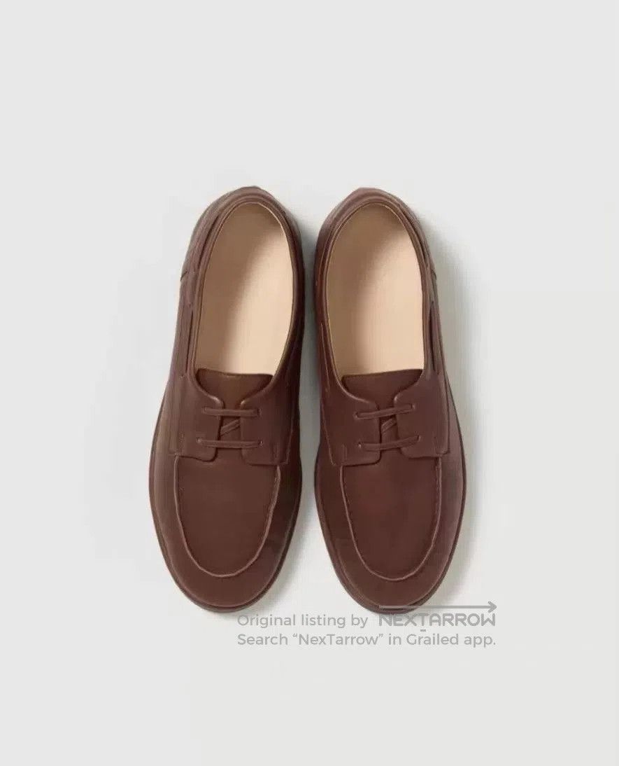 Auralee AURALEE SOFT LEATHER DECK SHOES. Size US 10 / EU 43 - 3 Thumbnail