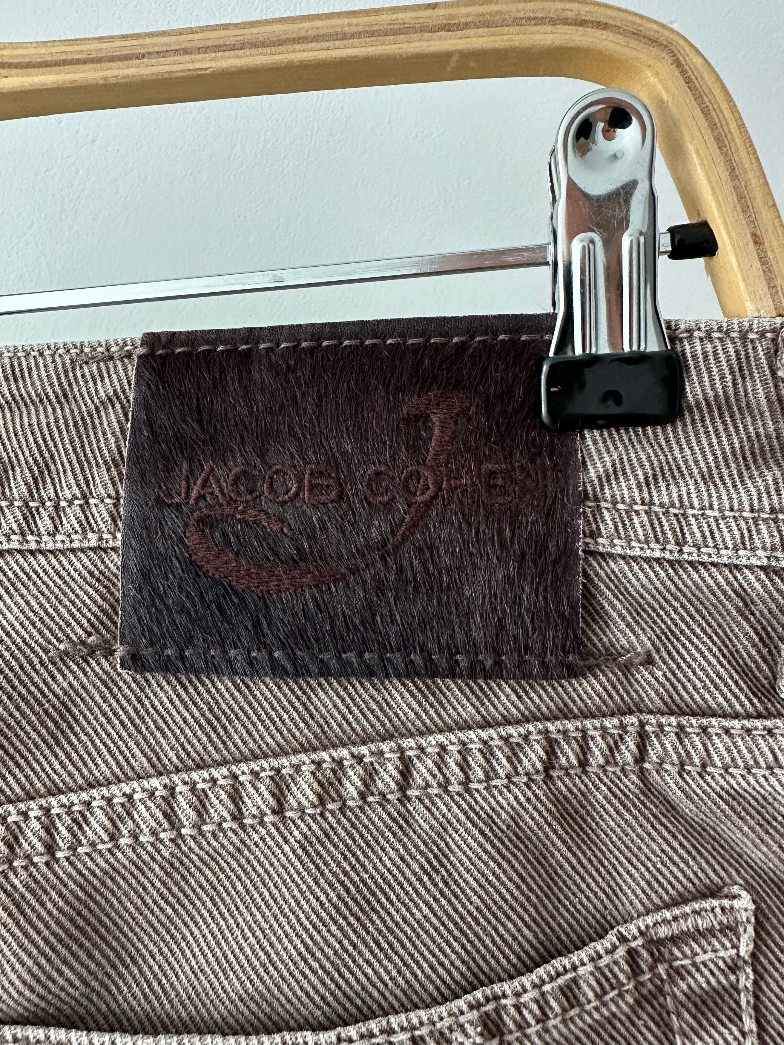 Jacob Cohen Jacob Cohen J622 Brown trousers pants Slim Fit Handmade Size US 34 / EU 50 - 11 Thumbnail