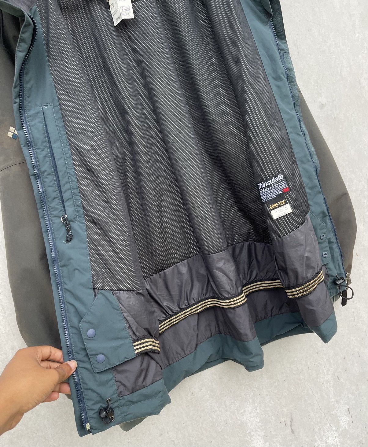 Montbell 🔥Vintage Montbell Men's Gore-Tex Two-tone Hood Jacket Size US XL / EU 56 / 4 - 9 Thumbnail