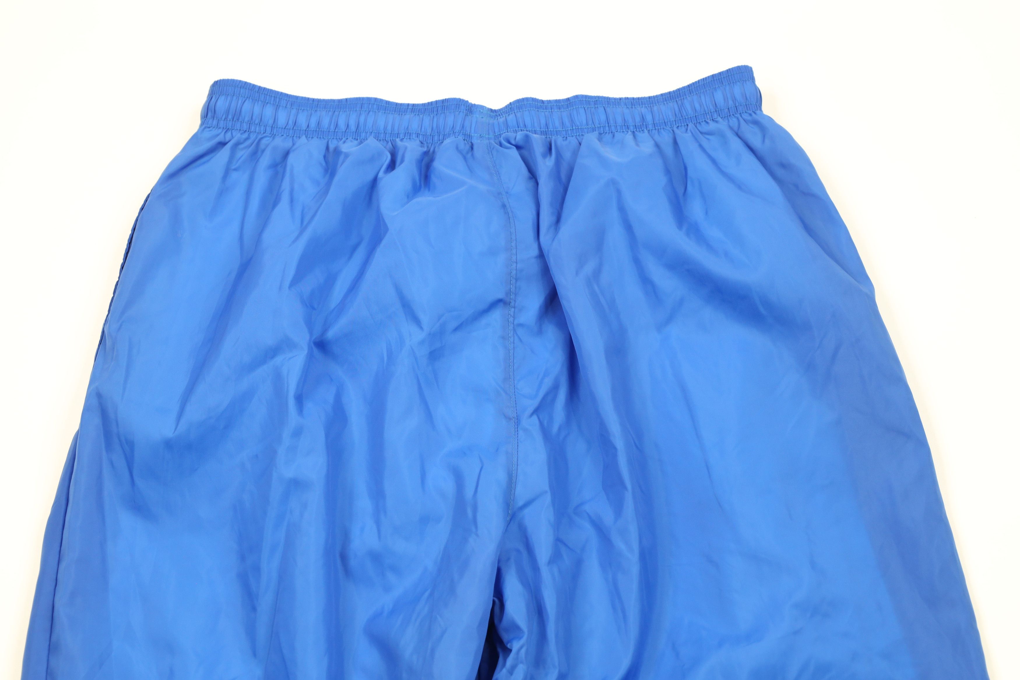 Reebok × Vintage Vintage 90s Reebok Lined Cuffed Nylon Joggers Pants Blue Size US 38 / EU 54 - 12 Thumbnail