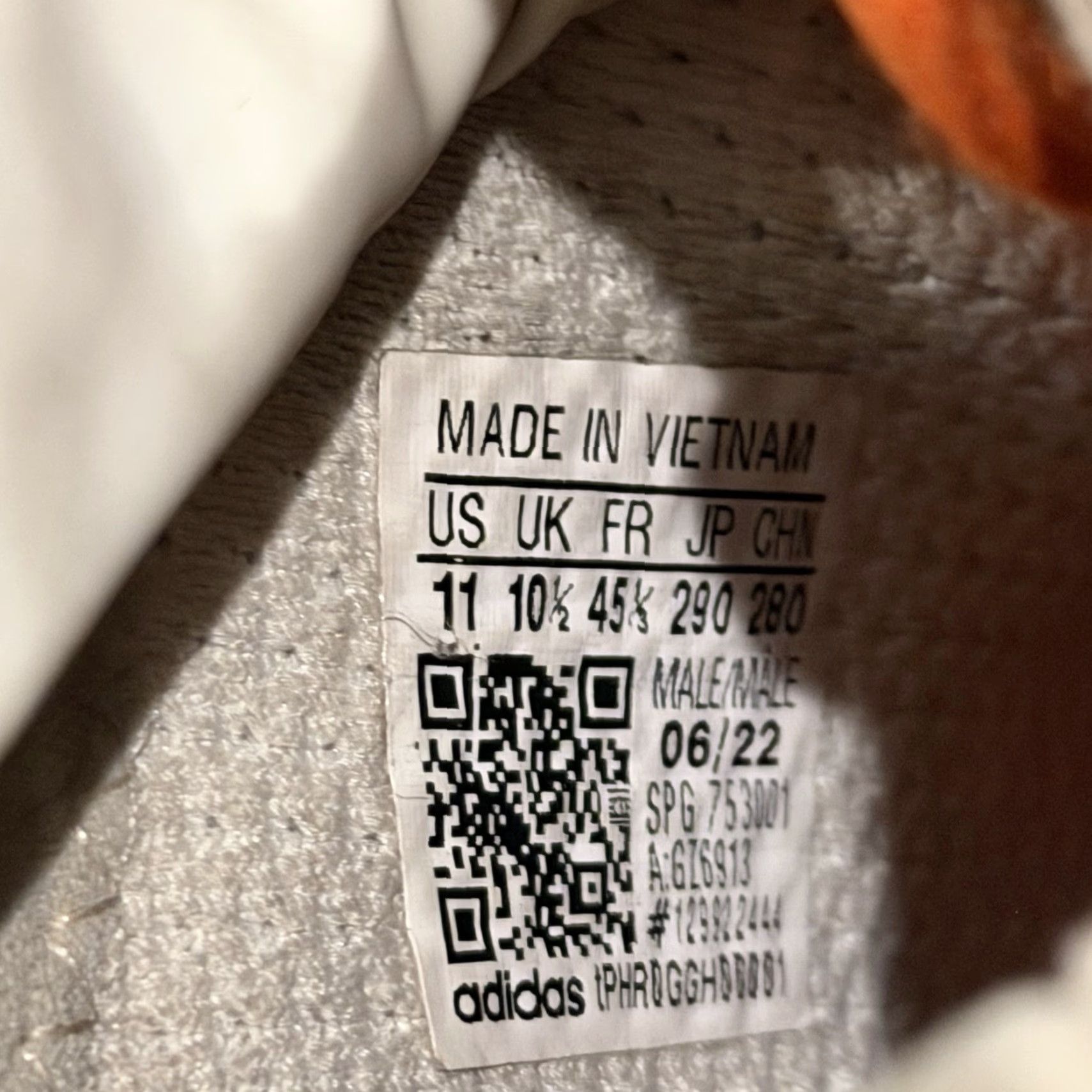 Adidas adidas Adizero Cleats White Team Orange GZ6913 Mens Size 11 Cleats Athletic Shoe Team Orange White Mens Size 11 Size US 11 / EU 44 - 5 Thumbnail