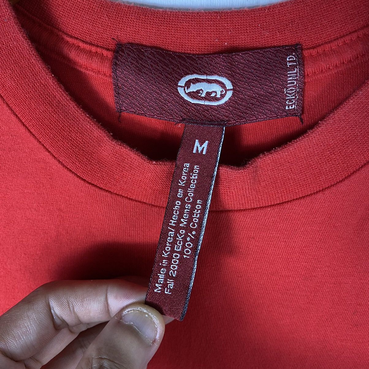 Ecko Unltd. × Vintage VINTAGE ECKO UNLIMITED FALL 2000 ECKO MENS COLLECTION TEE Size US M / EU 48-50 / 2 - 7 Thumbnail