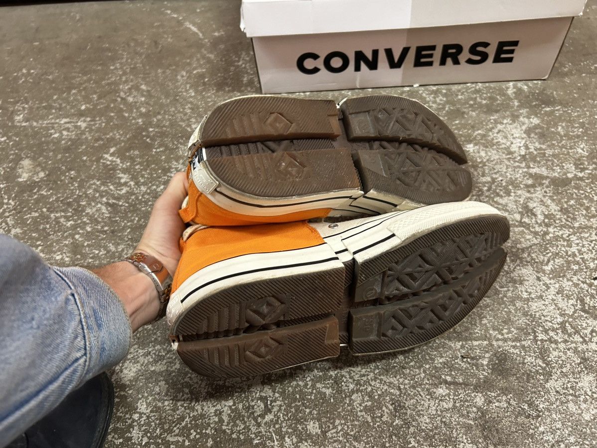 Converse × Feng Chen Wang Feng Chen Wang x Converse Orange and Cream HiTops Size US 11 / EU 44 - 4 Thumbnail