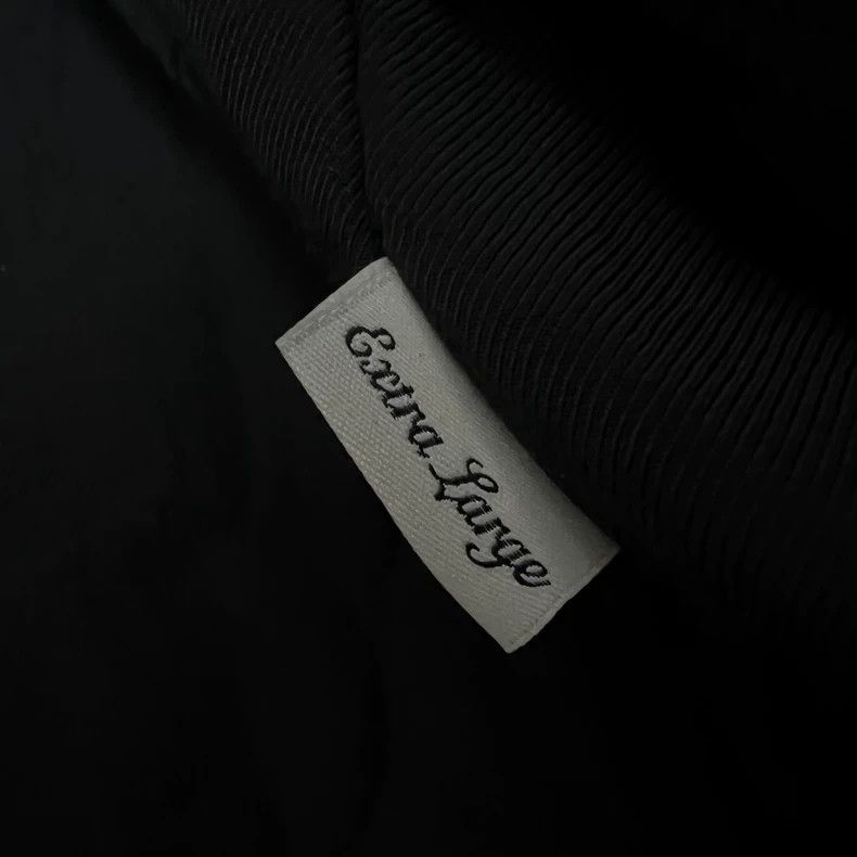 Dries Van Noten Dries Van Noten Black oil waxed pleated shiny jacket Size US XL / EU 56 / 4 - 5 Thumbnail