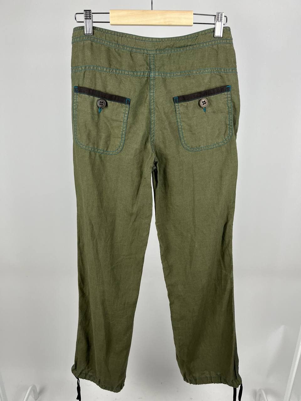 Black Diamond Black Diamond Womens 100% Lined Green Pants Size S (0474) Size 30" / US 8 / IT 44 - 2 Thumbnail