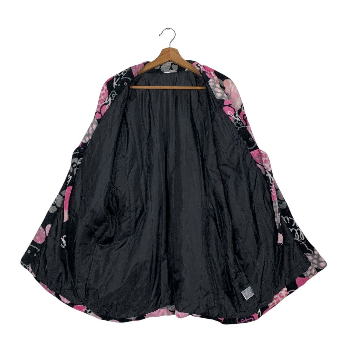 Japanese Brand Hello Kitty Fleece Fullprint Kimono Size L / US 10 / IT 46 - 11 Thumbnail