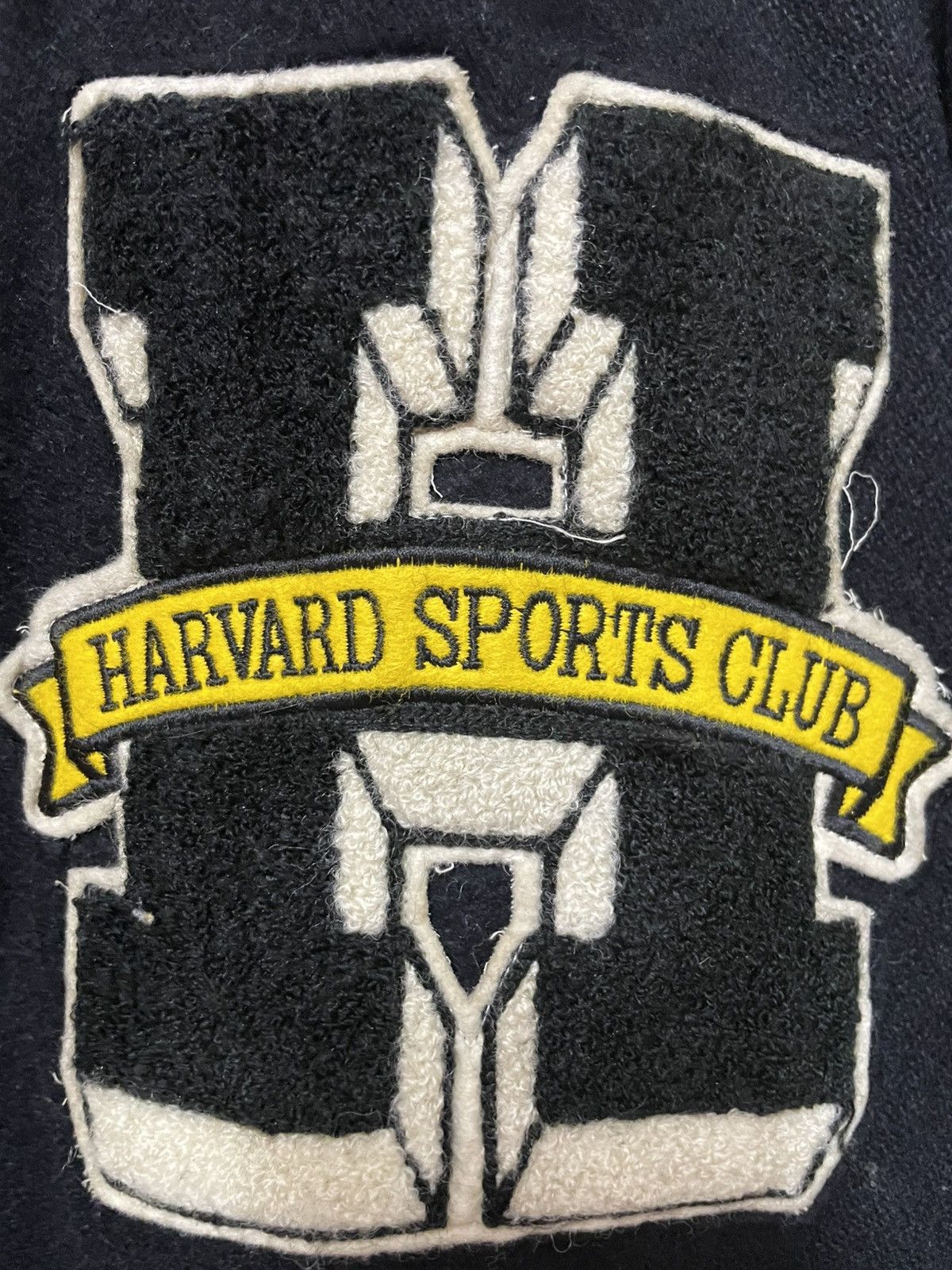 Other Vintage Varsity Letterman Harvard University Leather Jacket Size US M / EU 48-50 / 2 - 8 Thumbnail