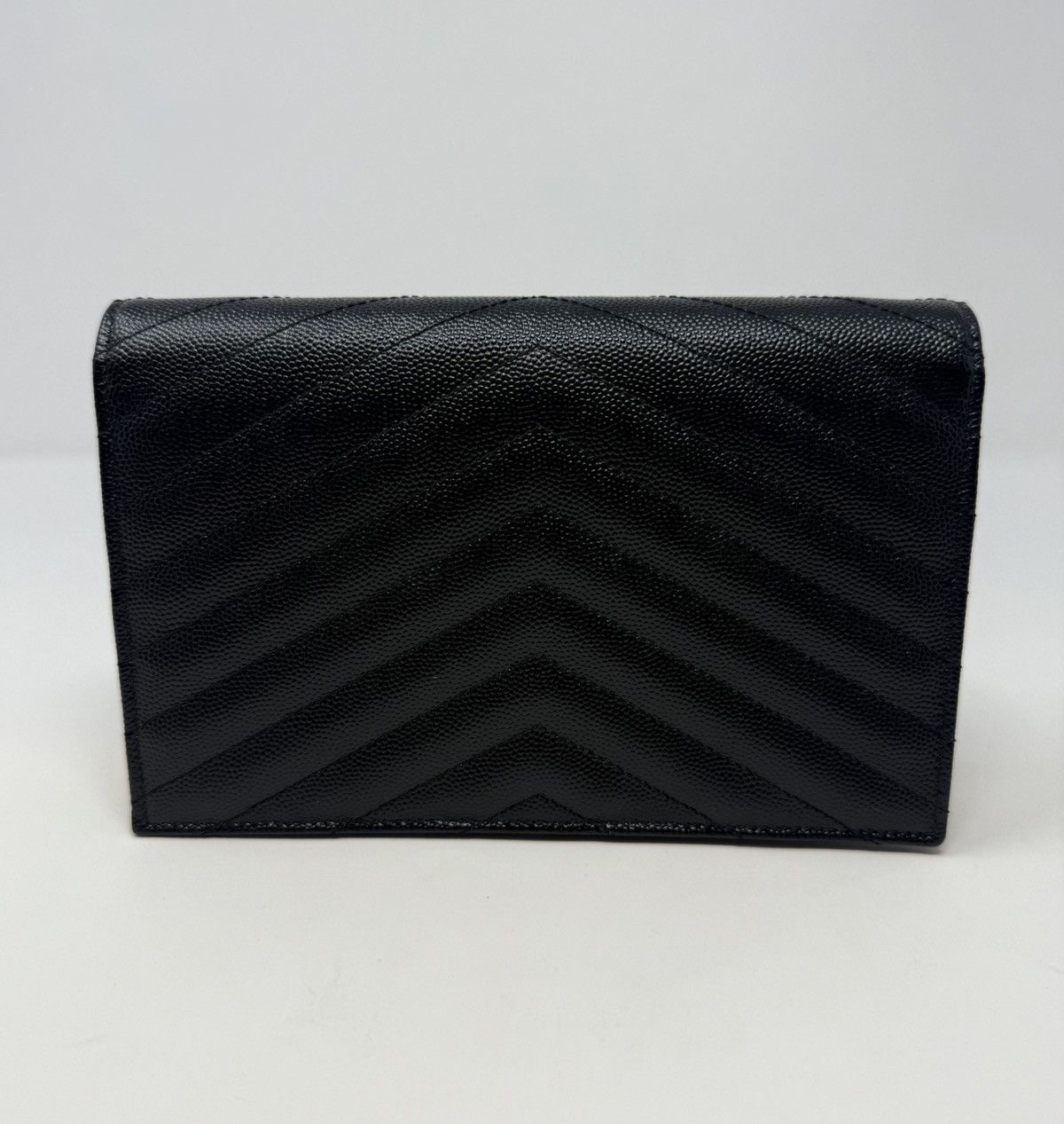 Yves Saint Laurent Saint Laurent Cassandre Envelope Chain Wallet Size ONE SIZE - 2 Thumbnail