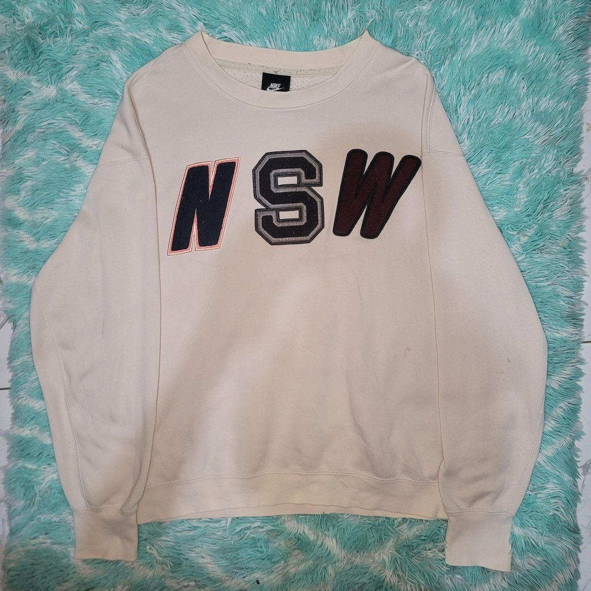 Nike × Vintage Nike NSW Crewneck sweater Size US XL / EU 56 / 4 - 1 Thumbnail