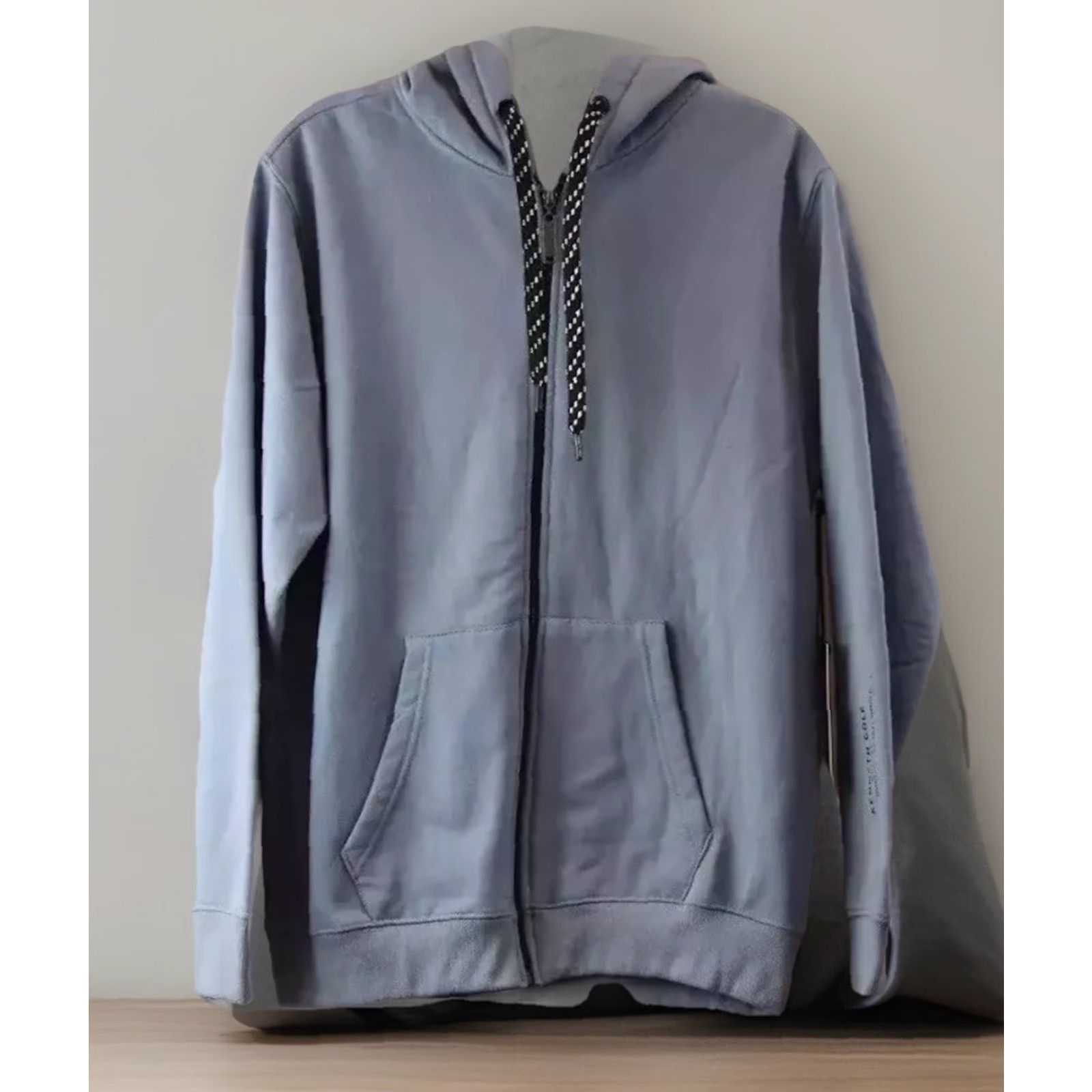 Kenneth Cole Kenneth Cole Mobility Steel Gray ZipUp Fleece Hoodie Men Small Gray Mens Size US S / EU 44-46 / 1 - 2 Thumbnail