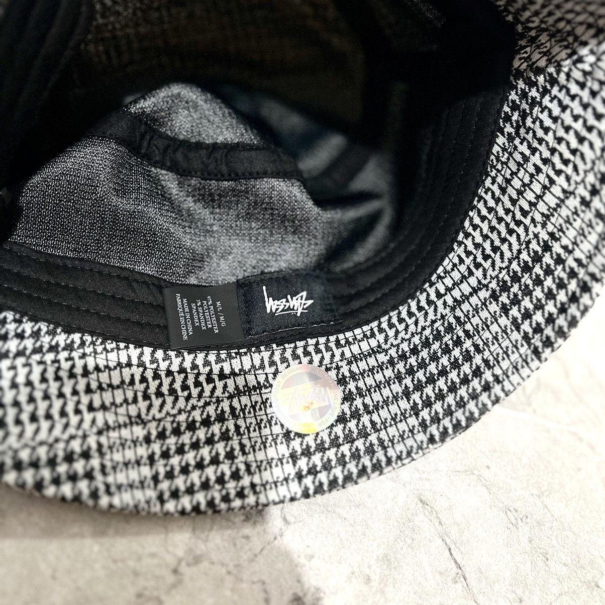 Stussy × Vintage STUSSY ZULU BUCKET HAT WHITE Size ONE SIZE - 5 Thumbnail
