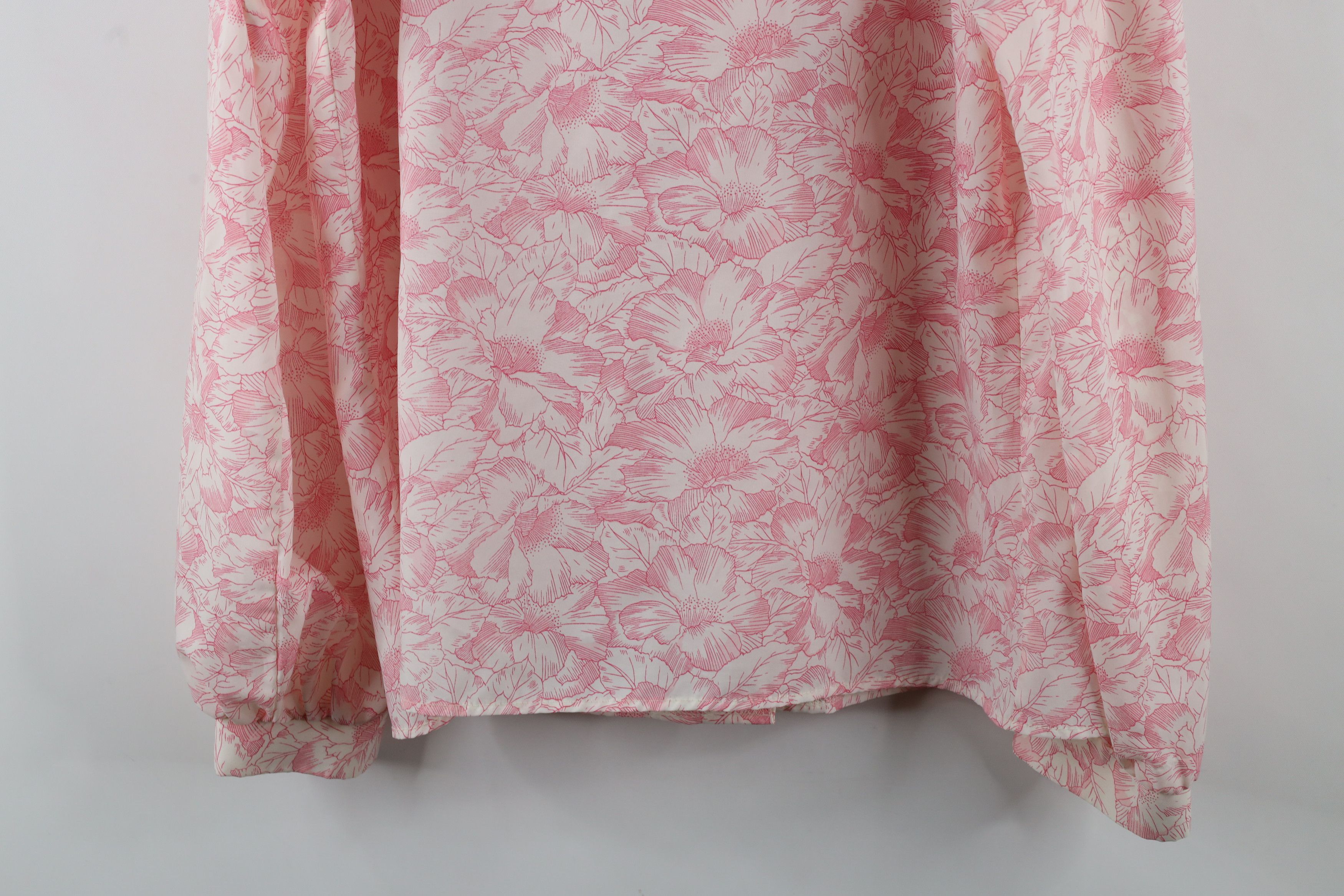 Vintage Vintage 70s Streetwear Collared Button Shirt Pink USA Size XXL / US 16-18 / IT 52-54 - 12 Thumbnail
